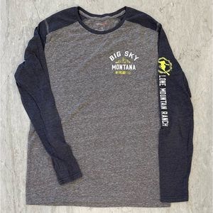 Big Sky long sleeve tee shirt